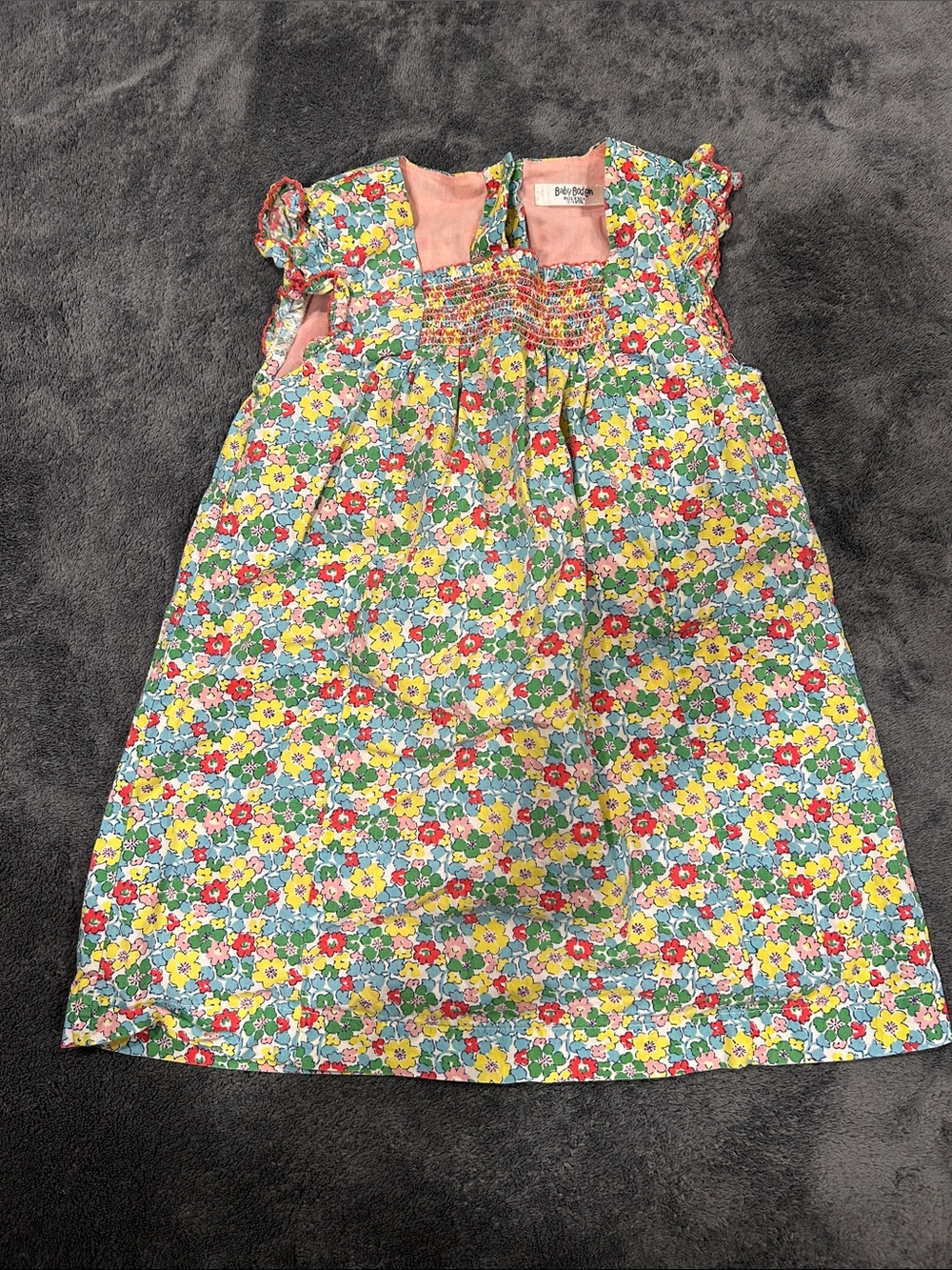 Baby Boden Floral Dress